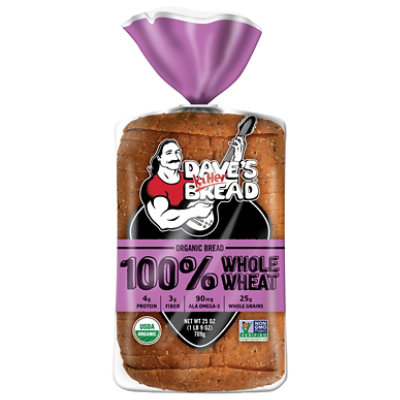 Daves Killer Bread Organic 100% Whole Wheat - 25 Oz - Image 1