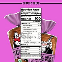 Daves Killer Bread Organic 100% Whole Wheat - 25 Oz - Image 4