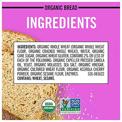 Daves Killer Bread Organic 100% Whole Wheat - 25 Oz - Image 5
