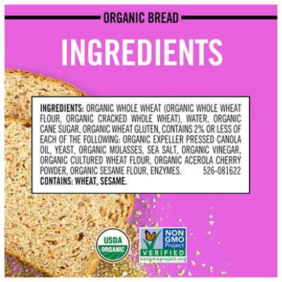 Daves Killer Bread Organic 100% Whole Wheat - 25 Oz - Image 6