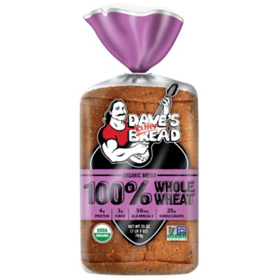 Daves Killer Bread Organic 100% Whole Wheat - 25 Oz - Image 3