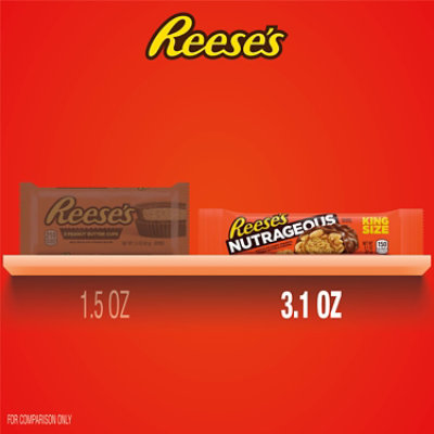 Reeses Nutrageous Candy Bar King Size - 3.1 Oz - Image 5