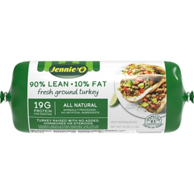 Jennie-O 90% Lean Turkey Ground Chub Fresh - 16 Oz - Image 1