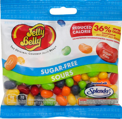 Jelly Belly Jelly Beans Sugar-Free Sours - 2.8 Oz - Image 2