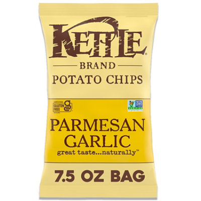 Kettle Brand Parmesan Garlic Kettle Potato Chips - 7.5 Oz