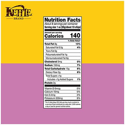Kettle Brand Parmesan Garlic Potato Chips - 7.5 Oz - Image 5