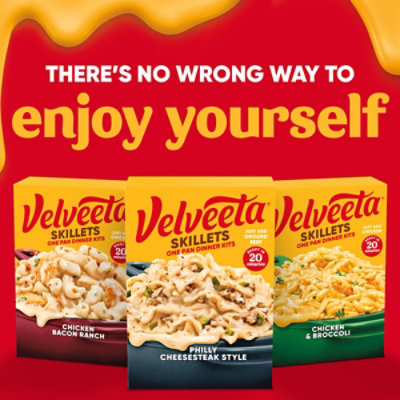 Velveeta Skillets Philly Cheesesteak Style One Pan Dinner Kit Box - 12.2 Oz - Image 6