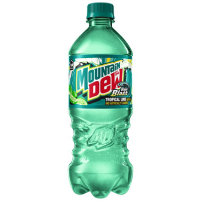 Mtn Dew Soda Baja Blast - 20 Fl. Oz. - Image 1