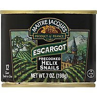 Maitre Jacques Helix Snails Precooked Escargot 12 Count - 7 Oz - Image 2