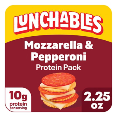 Lunchables Pepperoni and Mozzarella Cracker Stackers