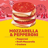 Lunchables Pepperoni & Mozzarella Cheese Snack Kit with Crackers Tray - 2.25 Oz - Image 5