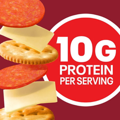 Lunchables Pepperoni and Mozzarella Cracker Stackers - 2.25 Oz - Image 4