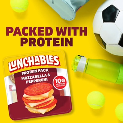 Lunchables Pepperoni & Mozzarella Cheese Snack Kit with Crackers Tray - 2.25 Oz - Image 6