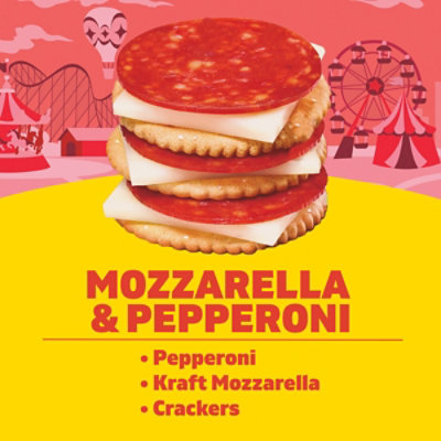 Lunchables Pepperoni and Mozzarella Cracker Stackers - 2.25 Oz - Image 3