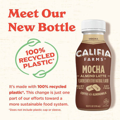 Califia Farms Mocha Cold Brew Coffee with Almond Milk - 10.5 Fl. Oz. - Image 4