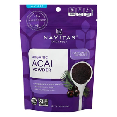 Navitas Naturals Acai Powder - 4 Oz - Image 1