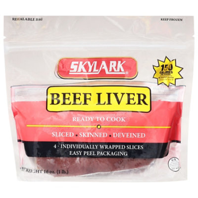 Skylark Beef Liver Slices Frozen - 16 Oz - Image 2