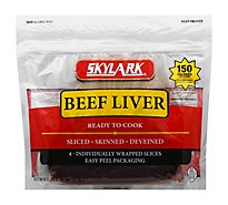 Skylark Beef Liver Slices Frozen - 16 Oz