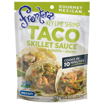 Frontera Sauce Skillet Taco Key Lime Cilantro Medium Pouch - 8 Oz