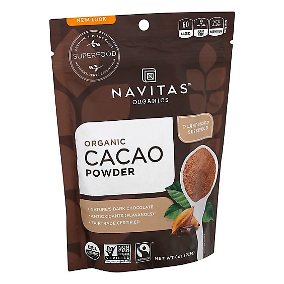 Navitas Naturals Mayan Superfood Cacao Powder - 8 Oz