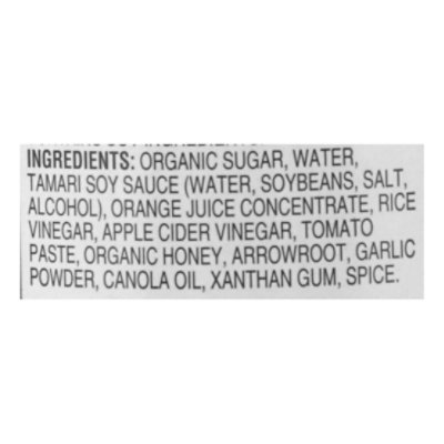 San-J Orange Sauce Gluten Free Natural - 10 Fl. Oz. - Image 5