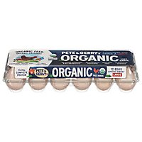 Pete & Gerrys Organic Eggs Free Range Large - 12 Count - Image 2