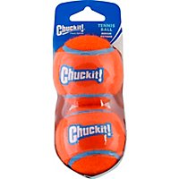 Chuckit! Dog Toy Tennis Ball Medium Blister Pack - 2 Count - Image 2