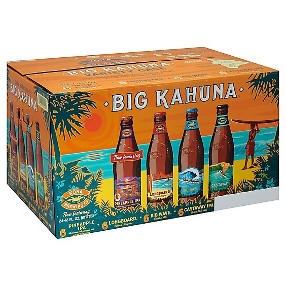 Kona Brewing Co. Big Kahuna Variety Case In Bottles - 24-12 Fl. Oz. -  Randalls