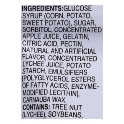 Kasugai Gummy Pouch Lychee - 1.76 Oz - Image 4
