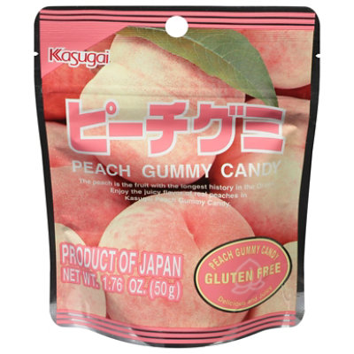 Kasugai Gummy Peach - 1.76 Oz - Image 3