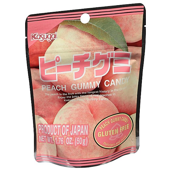 Kasugai Gummy Peach - 1.76 Oz