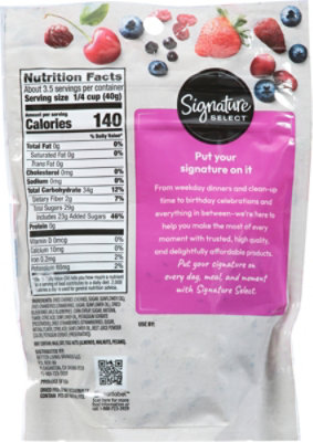 Signature Select/Farms Berries & Cherries Dried - 5 Oz - Image 6