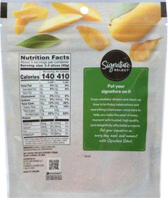 Signature Select/Farms Dried Mango Philippines - 4 Oz - Image 6