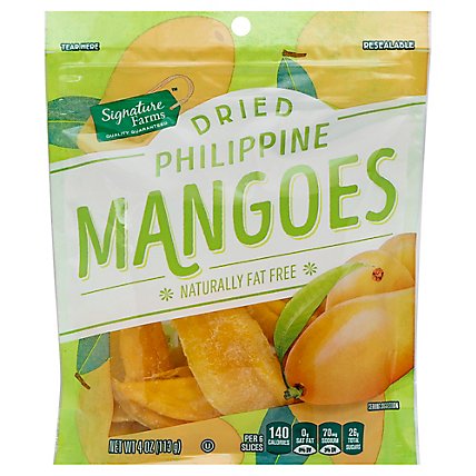 Signature Farms Dried Mango Philippines - 4 Oz - Image 1