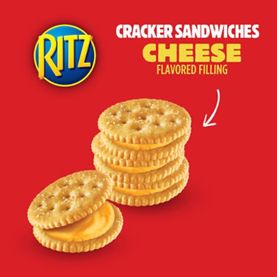 RITZ Crackers Sandwiches Cheese - 16-1.35 Oz - Image 2