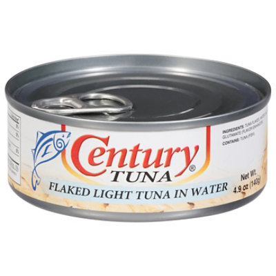 Century Tuna Flaked Light In Water - 4.9 Oz - Image 3