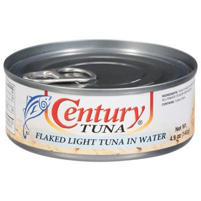 Century Tuna Flaked Light In Water - 4.9 Oz