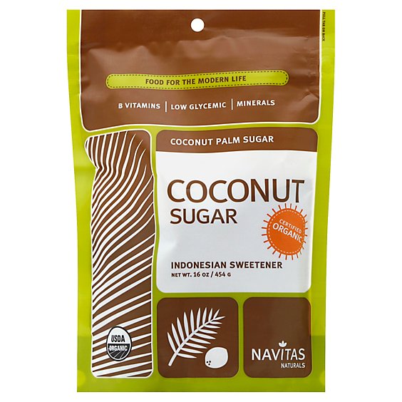 Navitas Naturals Indonesian Sweetener Coconut Palm Sugar - 16 Oz