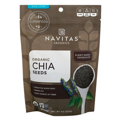 Navitas Naturals Chia Seeds - 8 Oz - Image 3