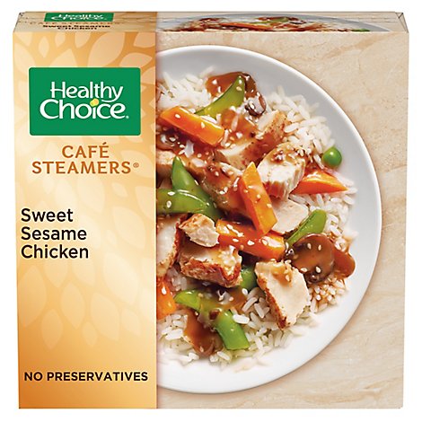 Healthy Choice Cafe Steamers Chicken Sesame Sweet - 9.75 Oz