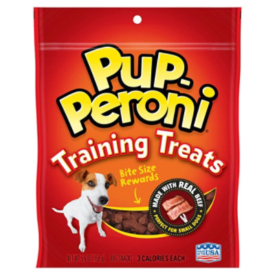 Pup-Peroni Dog Snacks Training Treats Pouch - 5.6 Oz