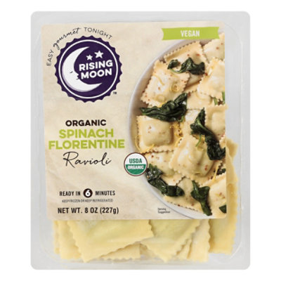Rising Moon Organics Vegan Spinach Florentine Ravioli - 8 Oz - Image 3