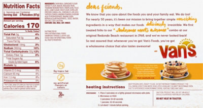 Vans Pancakes Buttermilk 8 Count - 12.4 Oz - Image 6