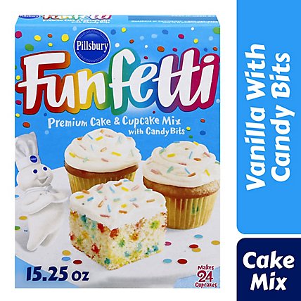 Pillsbury Funfetti Cake Mix Spring With Candy Bits - 15.25 Oz - Image 2