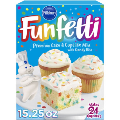 Pillsbury Funfetti Cake Mix Spring With Candy Bits - 15.25 Oz - Image 1