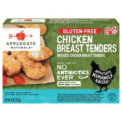 Applegate Natural Gluten-Free Chicken Tenders Frozen - 8oz