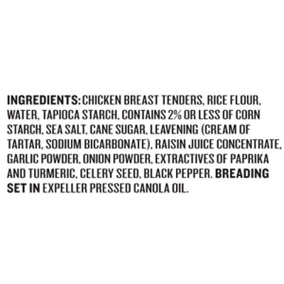 Applegate Natural Gluten-Free Chicken Tenders Frozen - 8oz - Image 4