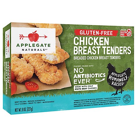 Applegate Natural Gluten-Free Chicken Tenders Frozen - 8oz