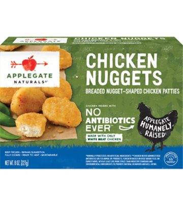 Applegate Natural Chicken Nuggets Frozen - 8oz - Image 2