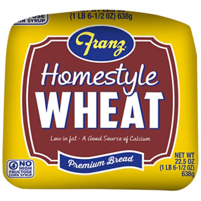 Franz Homestyle Sandwhich Bread Wheat Split Top - 22.5 Oz - Image 2